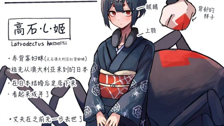 【人外虫娘指南】未亡人黑背寡妇蛛
