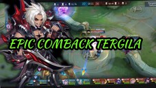 epic comback tergila pakai martis