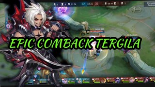 epic comback tergila pakai martis