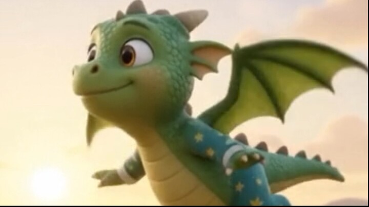 Tiny Dragon Learns to Fly 🐉✨ Dream comes true