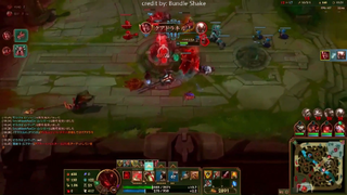 Yummi bám vào teemo tàng hình hài hước trong liên minh huyền thoại #game