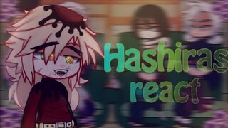 Hashiras react to upper moon meeting || Demon Slayer season 3