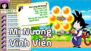 Ngọc Rồng Online - Chumpksv7 Đã Sở Hữu Mị Nương Vĩnh Viễn...Tổng Số Ngọc Đã Hiến Máu !!!