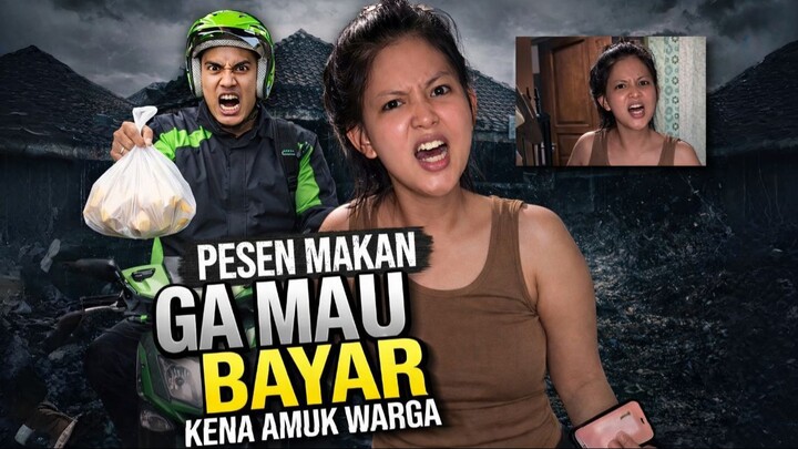 Cewek ini Pesan Makan Online Tapi Ga Mau Bayar, Eh Malah Kena Amuk Warga