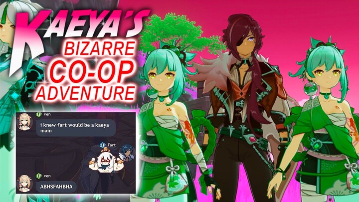 Yoimiya is impressed | C6 Kaeya’s Bizarre CO-OP Adventure
