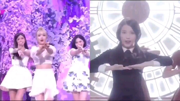 Oh my girl really put their heart into it by incorporating the main dance routines from Lii's hit so