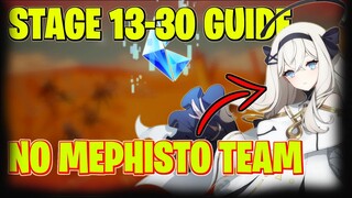 EVERSOUL STAGE 13-30 GUIDE, NO MEPHISTO TEAM