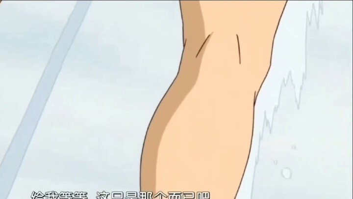 Gintama skiing scene