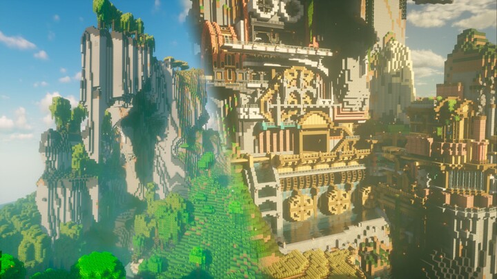 Tôi sẽ dùng sức mạnh cơ khí biến cả một ngọn núi thành một thành phố steampunk!