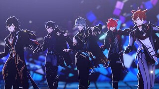 [เก็นชินอิมแพกต์MMD/4K]Elhaysen/Zhongli/Diluc/Dadalia/Leosli-Intergalactia