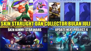 UPDATE REWARD SKIN STARLIGHT DAN COLLECTOR MLBB BULAN JULI 2022 | EVENT MLBB X STAR WARS RILIS JULI