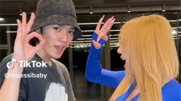 【231106】Lee Tae-yong & Jessi #Versi Bokong Asli Gummy Challenge