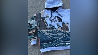 Make your own clothes by stitching them together. Combining two old items will create a unique style