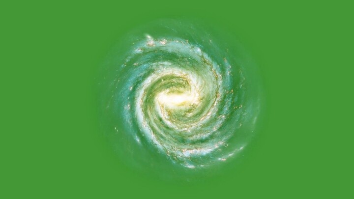 ฟุตเทจฉากเขียวเอฟเฟกต์พายุไต้ฝุ่น