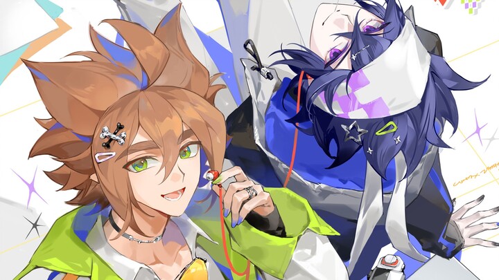 【SAI2/Lei An】What Cuddle Pair Could Make You Love Them for Six Years? 【3D-Assisted Painting】