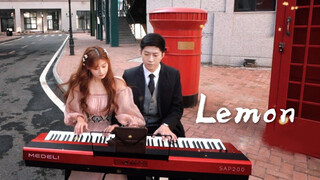 เล่นคีย์บอร์ดบรรเลงเพลงดัง Lemon (เพลงประกอบซีรีย์เรื่อง Unnatural)