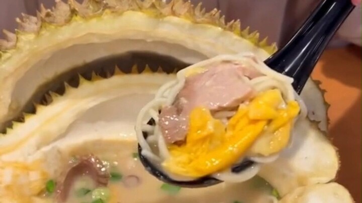 People who love durian and those who love ramen, after watching this, all fell silent—so is there re