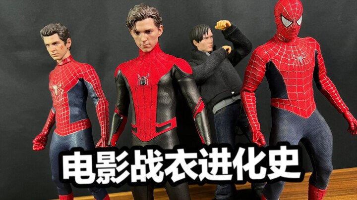 HT Spider-Man’s decade-long evolution—which suit do you love the most? Hot Toys 1/6 Spider-Man figur