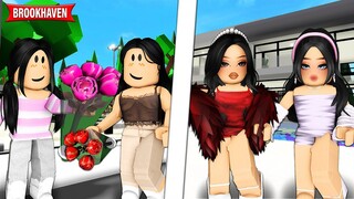 AS IRMÃS ABANDONADAS FICARAM RICAS VENDENDO FLORES | Historinhas Brookhaven RP | Roblox