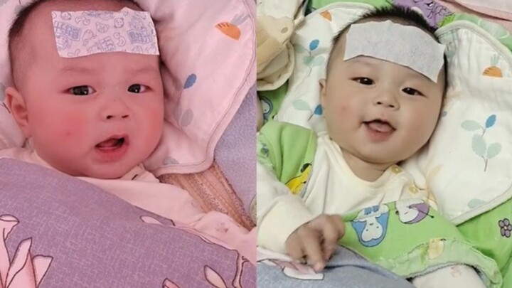 Bé 5 tháng tuổi nhiễm COVID-19, mặt đỏ bừng nhưng không quấy khóc; chỉ một tiếng “ôi chao” thôi cũng