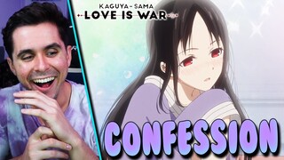 "SHE FINALLY SAYS IT" Kaguya-sama Love is War Season 3: Ultra Romantic Episode 8 REACTION!