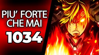 ONE PIECE 1034: ANCORA UN GRANDE MISTERO DA SVELARE! SANJI E' TORNATO