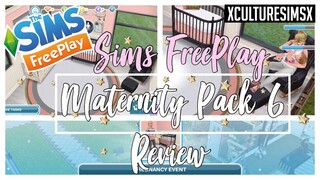 The Sims FreePlay- Maternity Pack 6 Item Review | XCultureSimsX