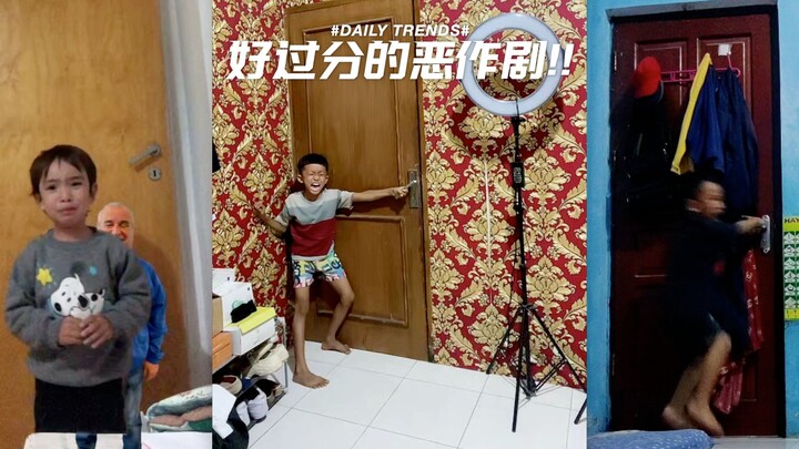 Such an outrageous prank! Don’t ever try this! Strongly condemned!
