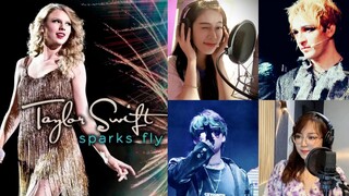 教英语太没意思了，转音乐区吧【一周年福利｜霉霉sparks fly翻唱】