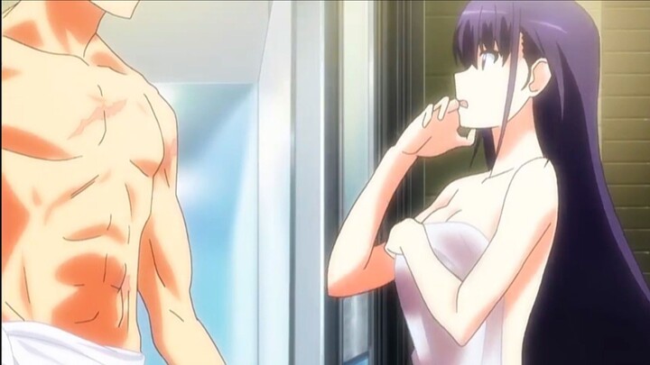 Anime Echi 18+ Habis mandi malah di gass lagi sampai Basah😳😫