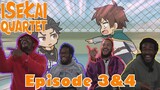 Kazuma Meets Subaru! | Isekai Quartet Episode 3 & 4 Reaction