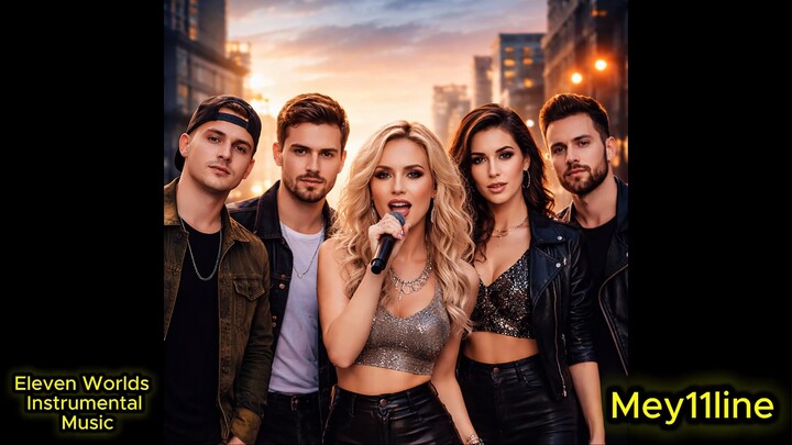 Eleven Worlds (Instrumental)  Mey11line Official Music Video