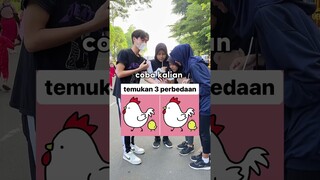 TEST KETAJAMAN MATA! TEMUKAN 3 PERBEDAAN