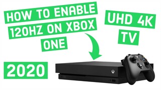 How to Enable 120hz on Xbox One for Faster Gameplay (UHD 4k TV) Full Tutorial