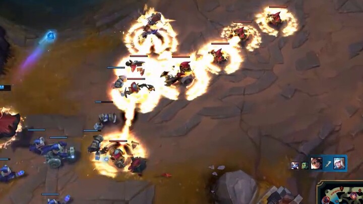 Lỗi phá phòng của Mel: cú phản đòn của E của Ryze sẽ khiến căn phòng phát nổ! Cả 10 người đều ngoại 