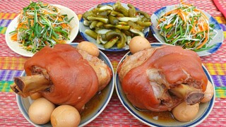 Giò Heo Kho Hột Vịt • Món Quà Cho 2 Thành Viên Nhí Của Kênh | MTQH