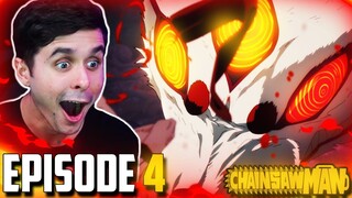 "Denji Was Going CRAZY" CHAINSAW MAN EPISODE 4 REACTION!