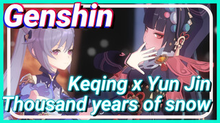 Keqing x Yun Jin Thousand years of snow