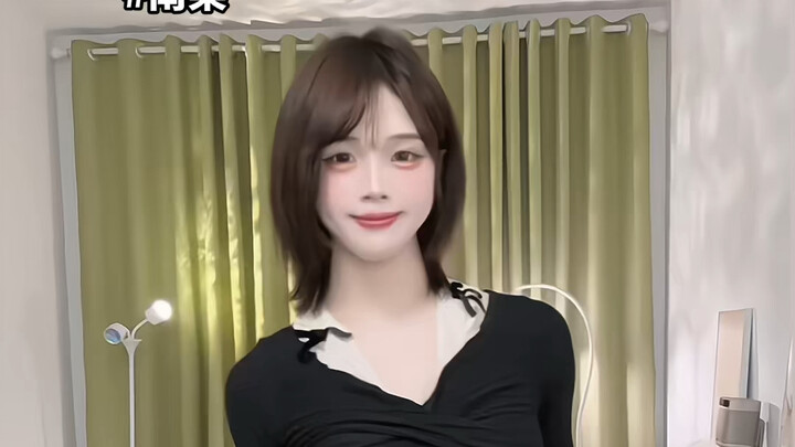Short-haired male-to-female transgenders seem to have a very "wife-like" vibe.