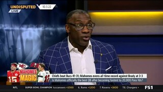 UNDISPUTED - Shannon calls Patrick Mahomes "BEST QB OF ALL-TIME"