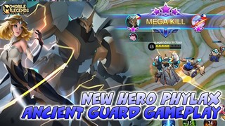 New Hero Phylax Ancient Guard Gameplay - Mobile Legends Bang Bang