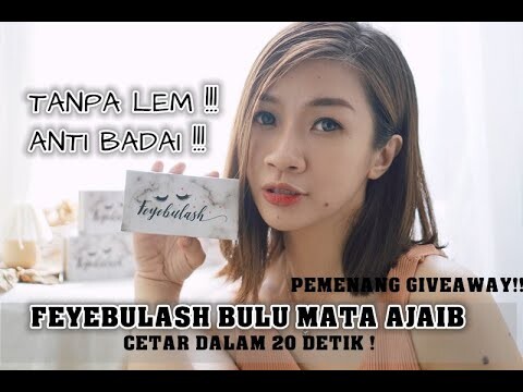 REVIEW BULU MATA AJAIB FEYEBULASH, TANPA LEM DAN ANTI BADAI