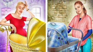 Bà Bầu Giàu Vs Bà Bầu Nghèo