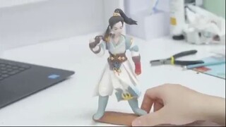 用粘土塑造电影完美世界中石膏的性格