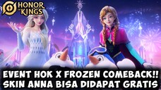 SKIN ANNA BISA DIDAPAT DENGAN GRATIS!! EVENT HOK X FROZEN HADIR KEMBALI | HONOR OF KINGS