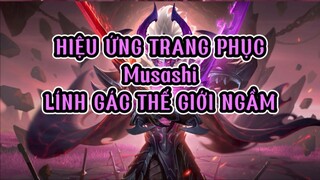 Hiệu Ứng Trang Phục Musashi - Lính Gác Thế Giới Ngầm | Honor Of Kings Global