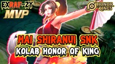 HERO YANG BISA BRUTAL BARBAR 1 VS 3 PUN GASKEUN - MAI SHIRANUI HONOR OF KING