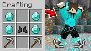 AKU HACK MINECRAFT AGAR BISA MEMBUAT SEPATU ILLEGAL !