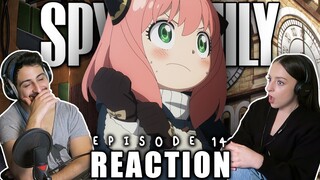 SPY x FAMILY Episode 14 REACTION! | "Disarm the Time Bomb"