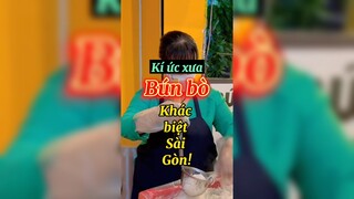 Bún bò khác biệt Sài Gòn